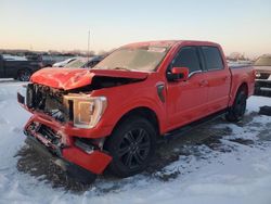 Salvage cars for sale at Kansas City, KS auction: 2022 Ford F150 Supercrew