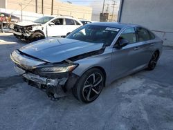 Salvage cars for sale at auction: 2022 Honda Accord Hybrid Sport