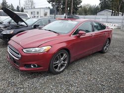 Ford salvage cars for sale: 2014 Ford Fusion Titanium