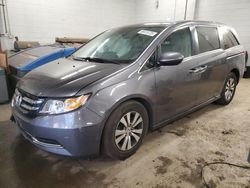 Salvage cars for sale from Copart New Britain, CT: 2016 Honda Odyssey EXL