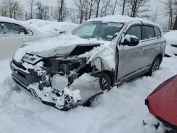 Salvage cars for sale at Central Square, NY auction: 2020 Mitsubishi Outlander SE