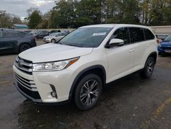 Salvage cars for sale at Eight Mile, AL auction: 2019 Toyota Highlander LE