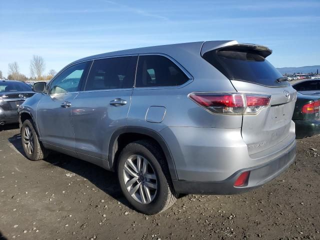 2016 Toyota Highlander LE