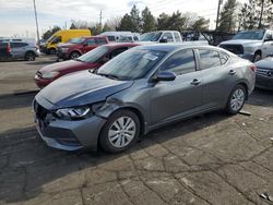 Salvage cars for sale at Denver, CO auction: 2022 Nissan Sentra S