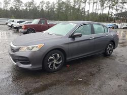 Honda salvage cars for sale: 2016 Honda Accord LX