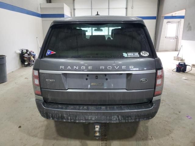 2016 Land Rover Range Rover HSE