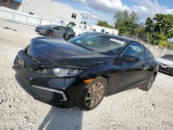 Salvage cars for sale at Opa Locka, FL auction: 2019 Honda Civic LX