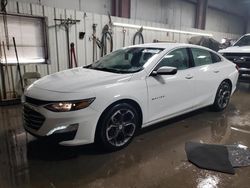 Salvage cars for sale from Copart Elgin, IL: 2022 Chevrolet Malibu LT