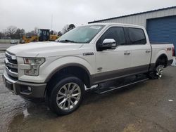 Salvage cars for sale at Shreveport, LA auction: 2016 Ford F150 Supercrew