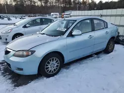 Salvage cars for sale at Exeter, RI auction: 2008 Mazda 3 I