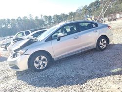 Salvage cars for sale at Ellenwood, GA auction: 2015 Honda Civic LX