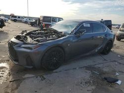 Lexus is 350 f s salvage cars for sale: 2023 Lexus IS 350 F Sport Design