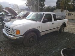 Salvage cars for sale from Copart Graham, WA: 2003 Ford Ranger Super Cab