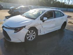 Salvage cars for sale from Copart Harleyville, SC: 2020 Toyota Corolla LE