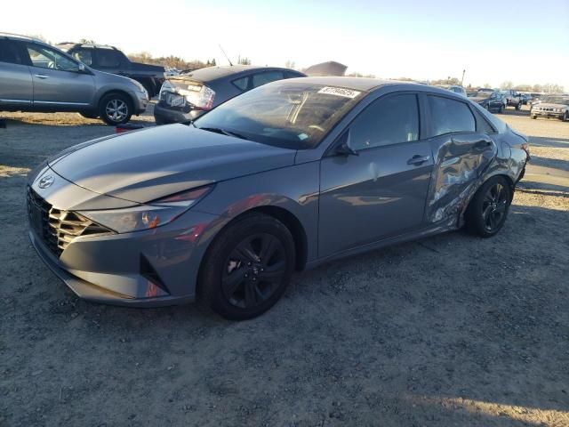 2022 Hyundai Elantra Blue