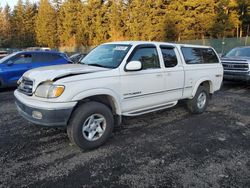 Vehiculos salvage en venta de Copart Graham, WA: 2000 Toyota Tundra Access Cab Limited