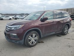 Salvage cars for sale at Fredericksburg, VA auction: 2016 Honda Pilot EX