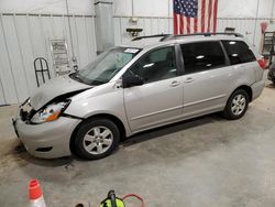 Toyota Sienna ce salvage cars for sale: 2010 Toyota Sienna CE