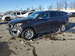 Salvage cars for sale at Bridgeton, MO auction: 2017 KIA Sorento LX