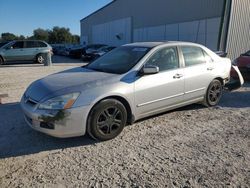 Salvage cars for sale at Apopka, FL auction: 2007 Honda Accord EX