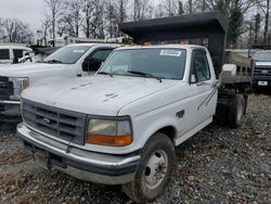 Ford F350 salvage cars for sale: 1997 Ford F350