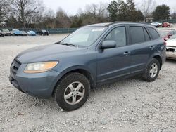 Hyundai salvage cars for sale: 2008 Hyundai Santa FE GLS