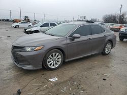 Salvage cars for sale at Oklahoma City, OK auction: 2020 Toyota Camry LE