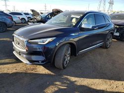 Salvage cars for sale at Elgin, IL auction: 2021 Infiniti QX50 Essential