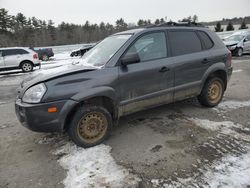 Salvage cars for sale at Windham, ME auction: 2009 Hyundai Tucson GLS