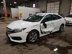 Honda Civic salvage cars for sale: 2016 Honda Civic LX