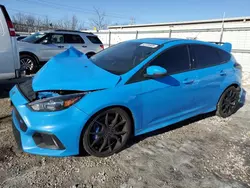 Salvage cars for sale from Copart Walton, KY: 2017 Ford Focus RS