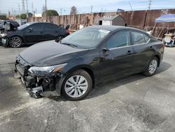 Salvage cars for sale at Wilmington, CA auction: 2024 Nissan Sentra S