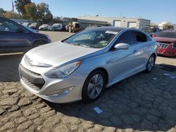 Salvage cars for sale at Martinez, CA auction: 2015 Hyundai Sonata Hybrid