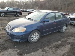 Salvage cars for sale at Marlboro, NY auction: 2004 Toyota Corolla CE