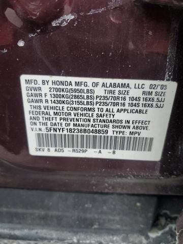 2008 Honda Pilot VP