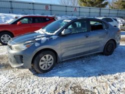 Salvage cars for sale from Copart Davison, MI: 2019 KIA Rio S