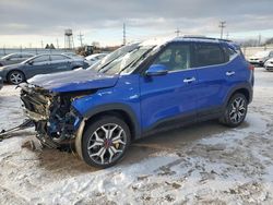 Salvage cars for sale at Chicago Heights, IL auction: 2022 KIA Seltos SX