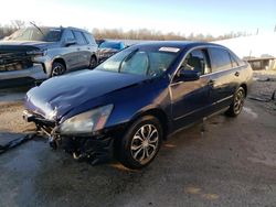 Salvage cars for sale at Louisville, KY auction: 2006 Honda Accord LX