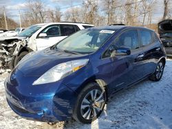 Vehiculos salvage en venta de Copart Marlboro, NY: 2017 Nissan Leaf S