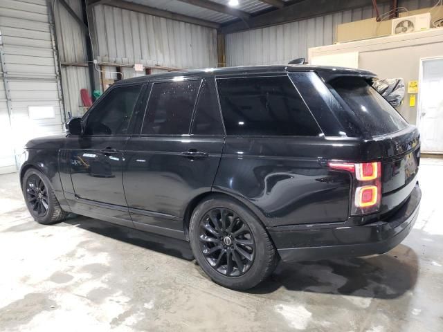 2018 Land Rover Range Rover HSE