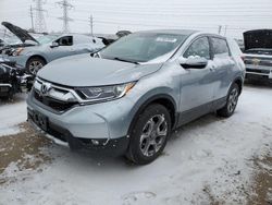 Salvage cars for sale at Elgin, IL auction: 2019 Honda CR-V EX