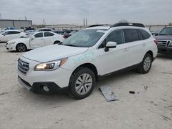 Salvage cars for sale at Haslet, TX auction: 2017 Subaru Outback 2.5I Premium