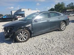 Salvage cars for sale at Opa Locka, FL auction: 2019 Chevrolet Malibu LT