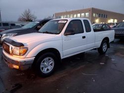 Salvage cars for sale at Littleton, CO auction: 2004 Toyota Tacoma Xtracab