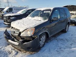 Vehiculos salvage en venta de Copart Elgin, IL: 2005 Honda CR-V SE