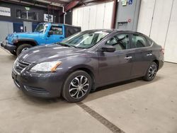 Salvage cars for sale from Copart East Granby, CT: 2013 Nissan Sentra S