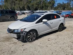 Salvage cars for sale from Copart Ocala, FL: 2015 Honda Civic EX