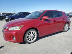 Lexus ct 200 salvage cars for sale: 2013 Lexus CT 200