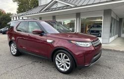 Land Rover Discovery Vehiculos salvage en venta: 2017 Land Rover Discovery HSE