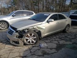 Salvage cars for sale at Austell, GA auction: 2014 Cadillac ATS Luxury